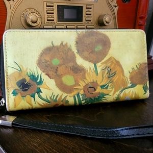 Van Gogh Wristlet Wallet